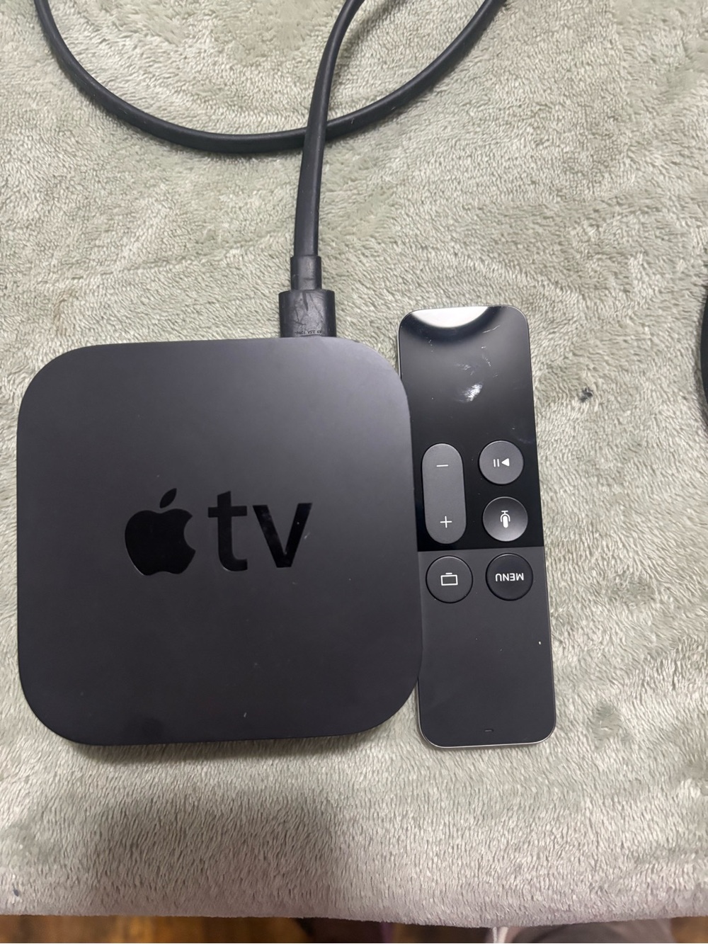 Apple TV Media Streamer with Black Siri Remote